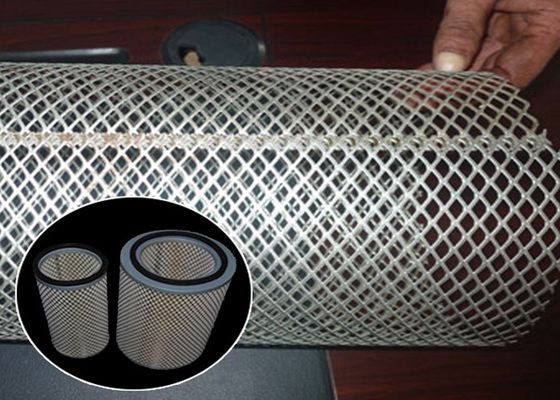 материал воздушного фильтра сетки фильтра металла пыли 0.8mm гальванизированный воздухом для продукции патрона фильтра
